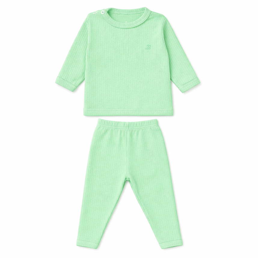 Conjunto Junkes  Blusa E Calça Canelada 2 Peças