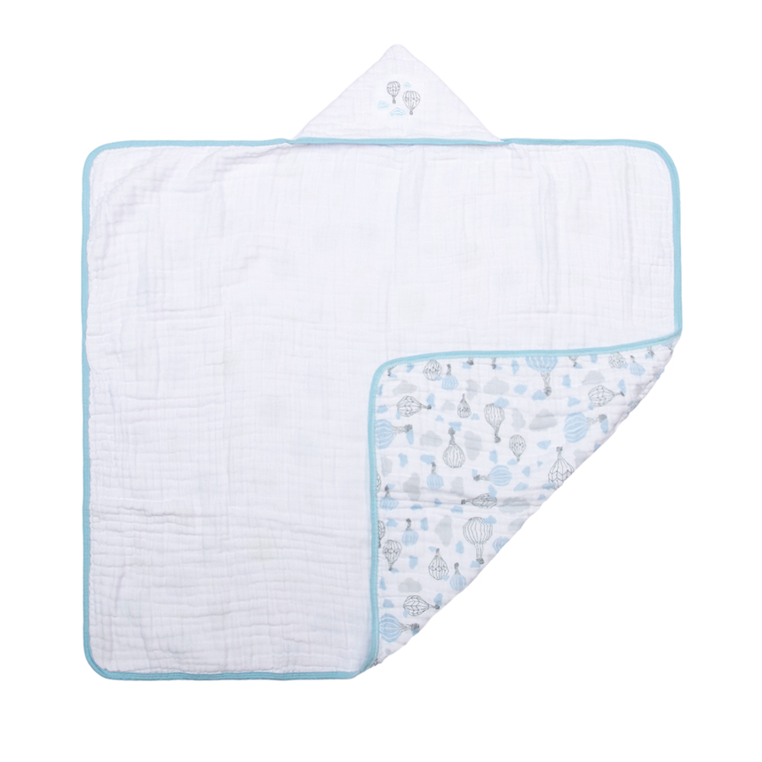 Toalha Com Capuz Bebê Papi Soft Bordado Balão Toalha Com Capuz Bebê Papi Soft Bordado Balão