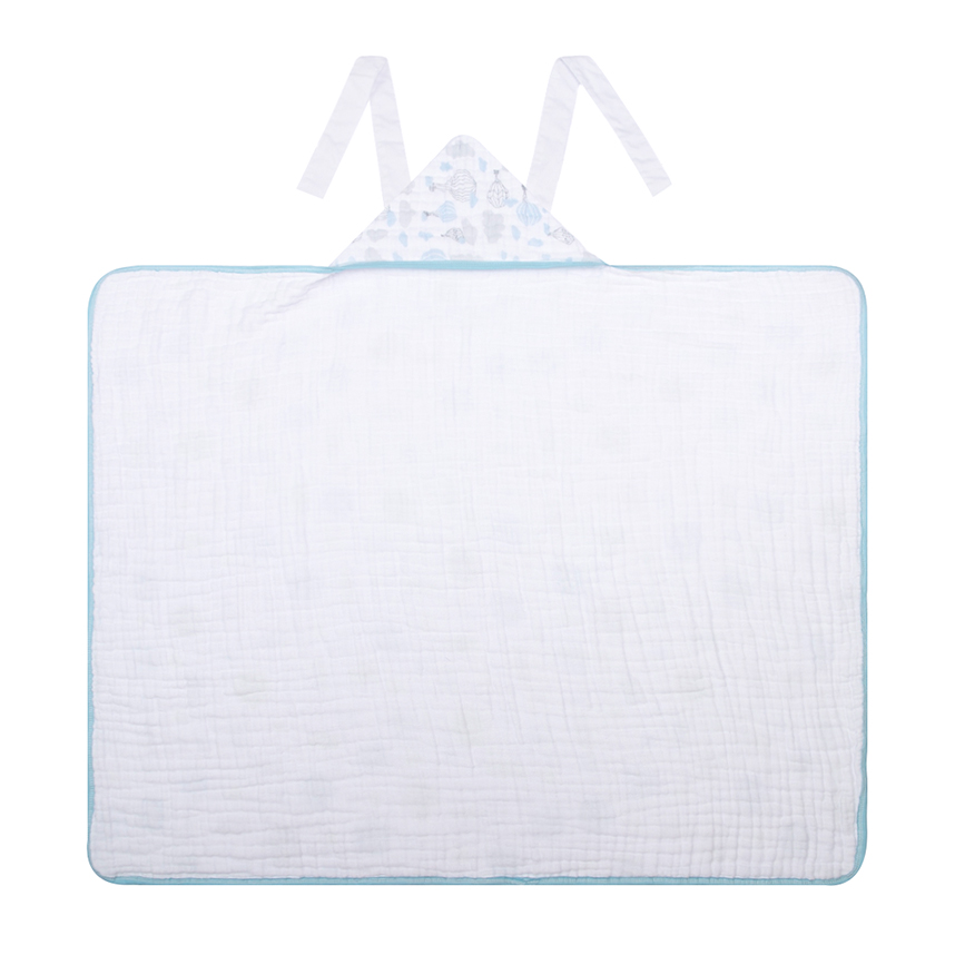 Toalha Com Capuz Bebê Papi Avental Estampa Balão Toalha Com Capuz Bebê Papi Avental Estampa Balão