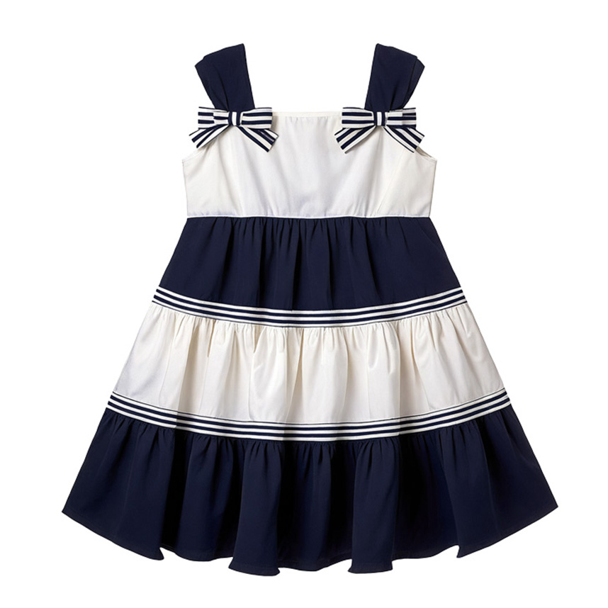 Vestido Infantil Milon Alças Tricoline Saia Três Marias Vestido Infantil Milon Alças Tricoline Saia Três Marias
