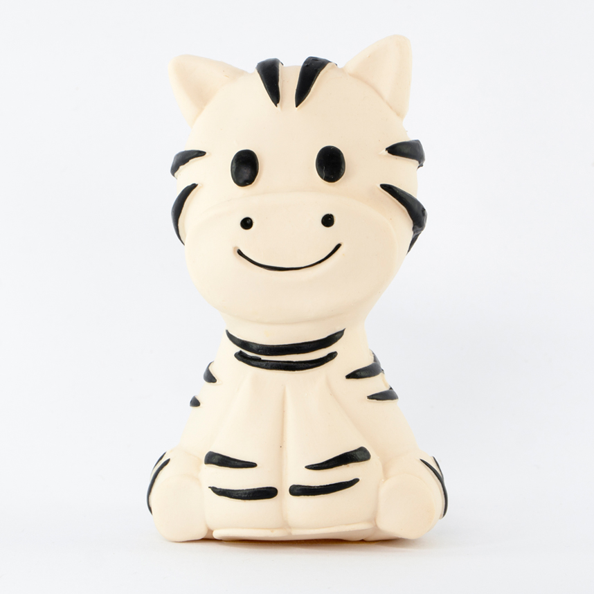 Mordedor Textoy Bebê Zebra Zezé Branco
