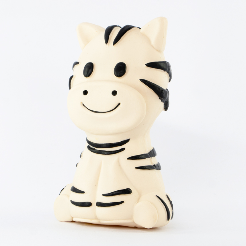 Mordedor Textoy Bebê Zebra Zezé Branco