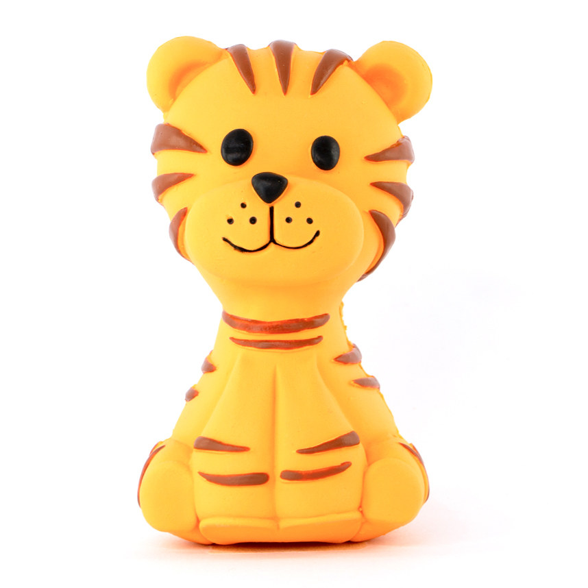 Mordedor Textoy Bebê Tigrinho Laranja