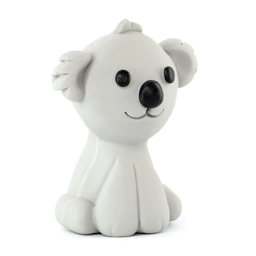 Mordedor Textoy Bebê Coala Kiko Cinza