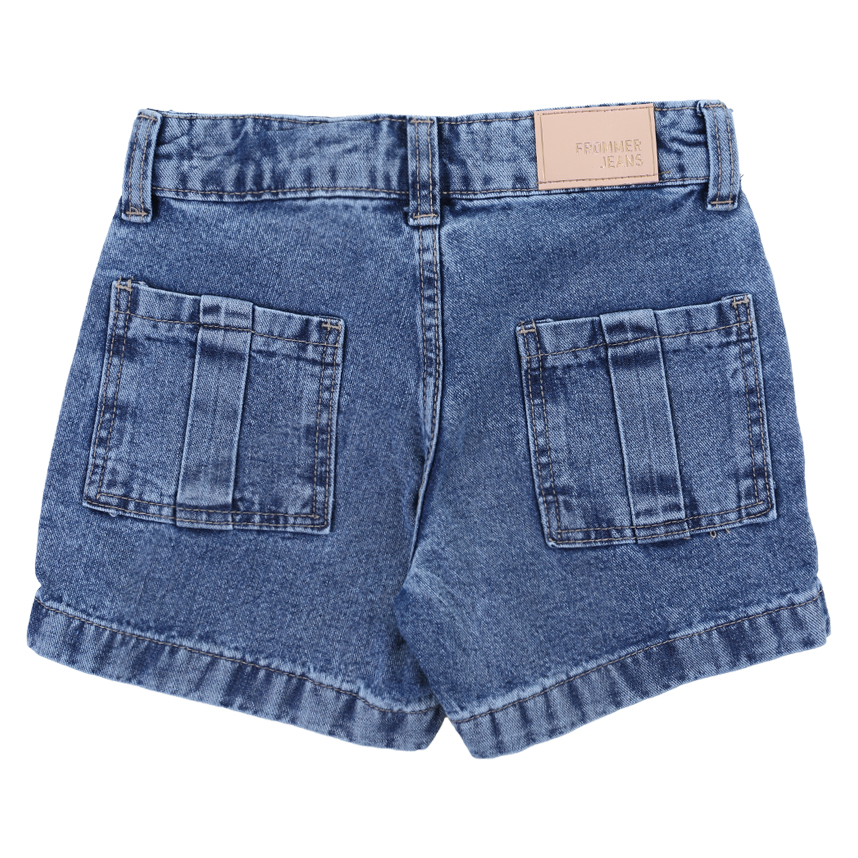 Short Saia Jeans Juvenil Frommer Bolso Chapado Short Saia Jeans Juvenil Frommer Bolso Chapado