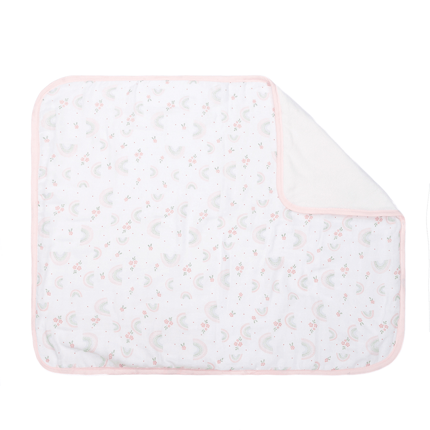 Cobertor Infantil Papi Forro Soft Estampa Arco Íris Cobertor Infantil Papi Forro Soft Estampa Arco Íris