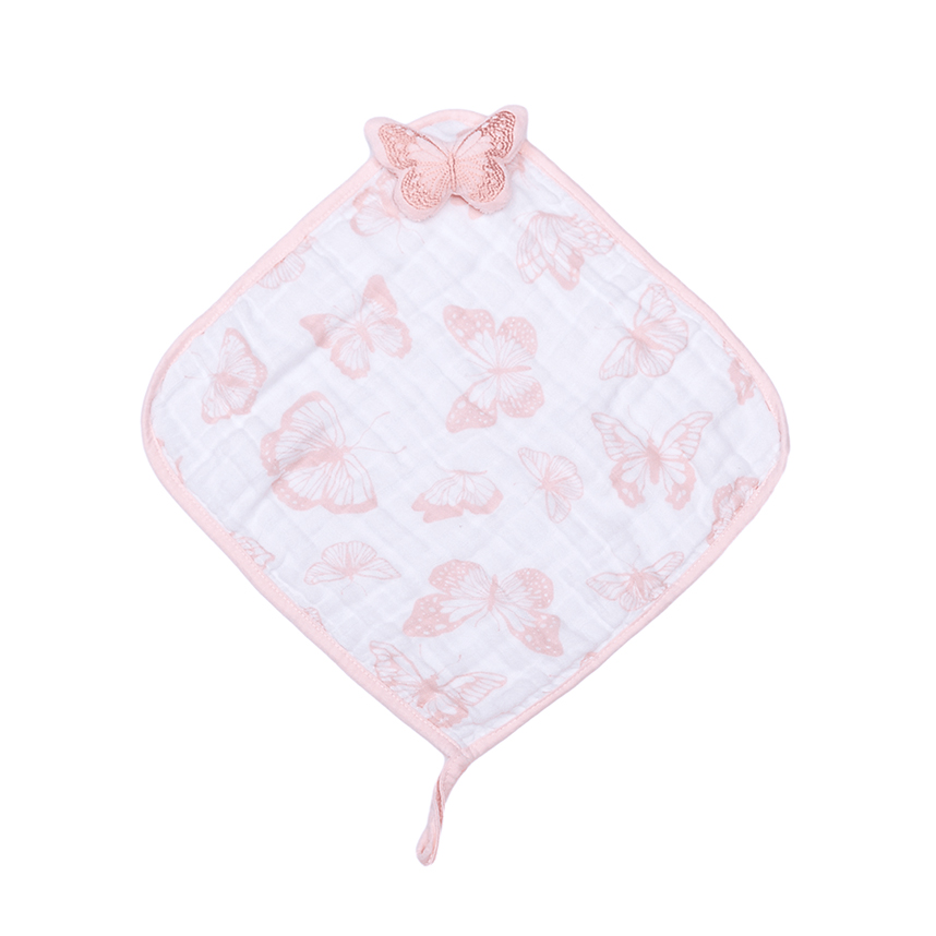 Naninha Bebê Papi Soft Pelúcia Borboleta E Prendedor Naninha Bebê Papi Soft Pelúcia Borboleta E Prendedor