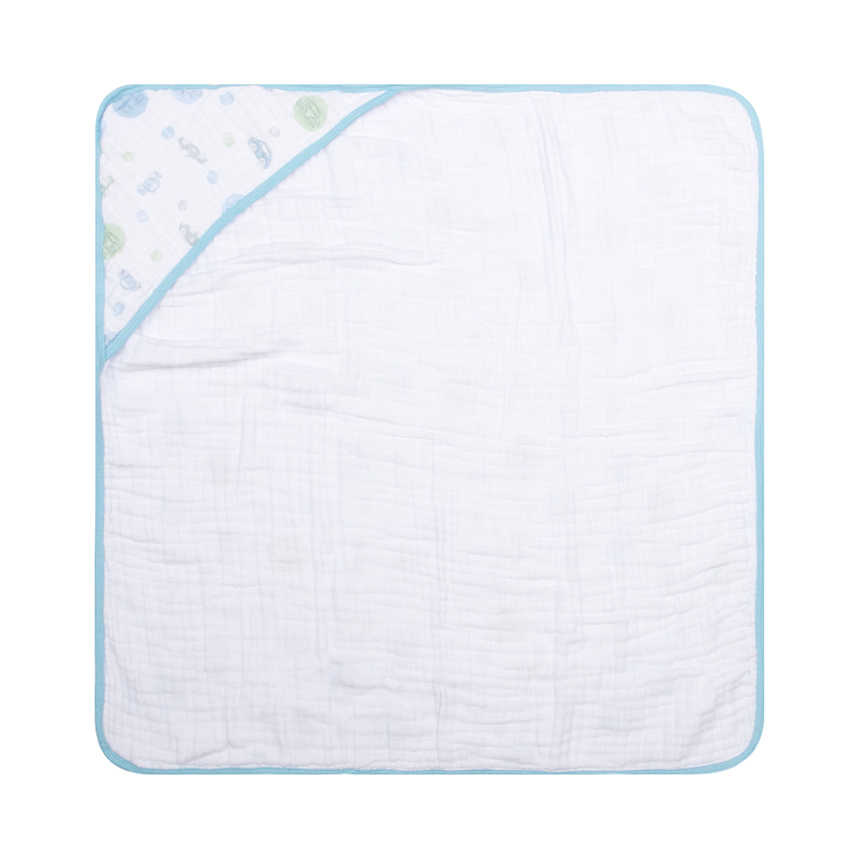 Toalha Com Capuz Bebê Papi Soft Estampa Carrinho Toalha Com Capuz Bebê Papi Soft Estampa Carrinho