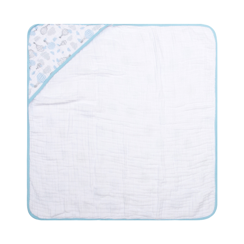 Toalha Com Capuz Bebê Papi Soft Estampa Balão Toalha Com Capuz Bebê Papi Soft Estampa Balão