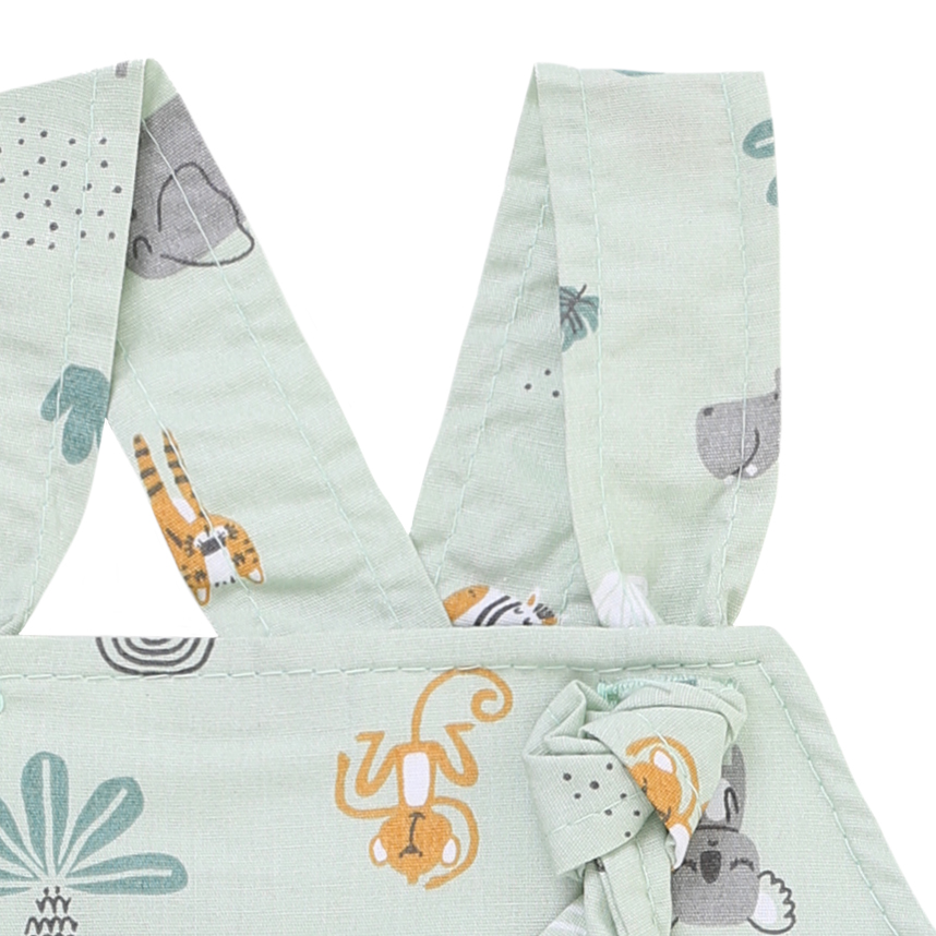 Banho De Sol Bebê Din Don Estampa Safari Bordado Girafa Banho De Sol Bebê Din Don Estampa Safari Bordado Girafa