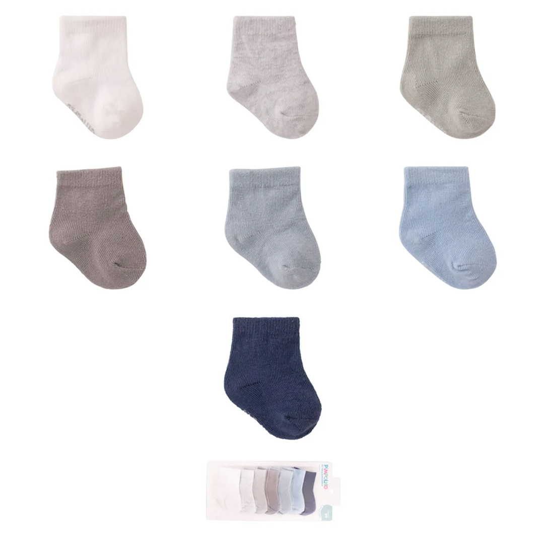 Meia Bebê Pimpolho Semaninha Estampada 7 Pares