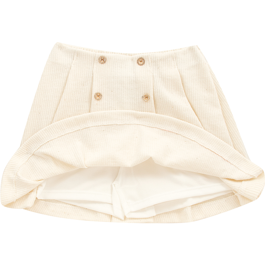 Conjunto Infantil Kiki Blusa Manga Curta Bordado Flor E Saia Conjunto Infantil Kiki Blusa Manga Curta Bordado Flor E Saia