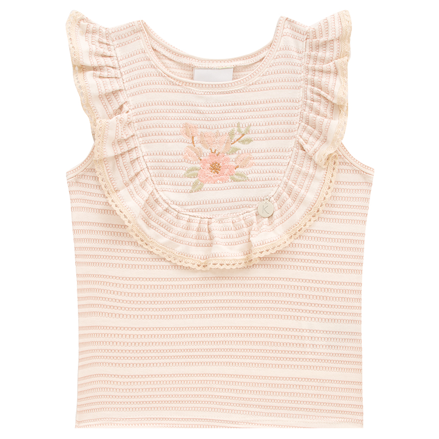 Conjunto Infantil Kiki Blusa Manga Curta Babado E Short Saia Conjunto Infantil Kiki Blusa Manga Curta Babado E Short Saia