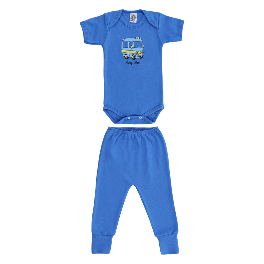 Conjunto Bebê Baby Bee Body E Calça Estampa Sortida Conjunto Bebê Baby Bee Body E Calça Estampa Sortida