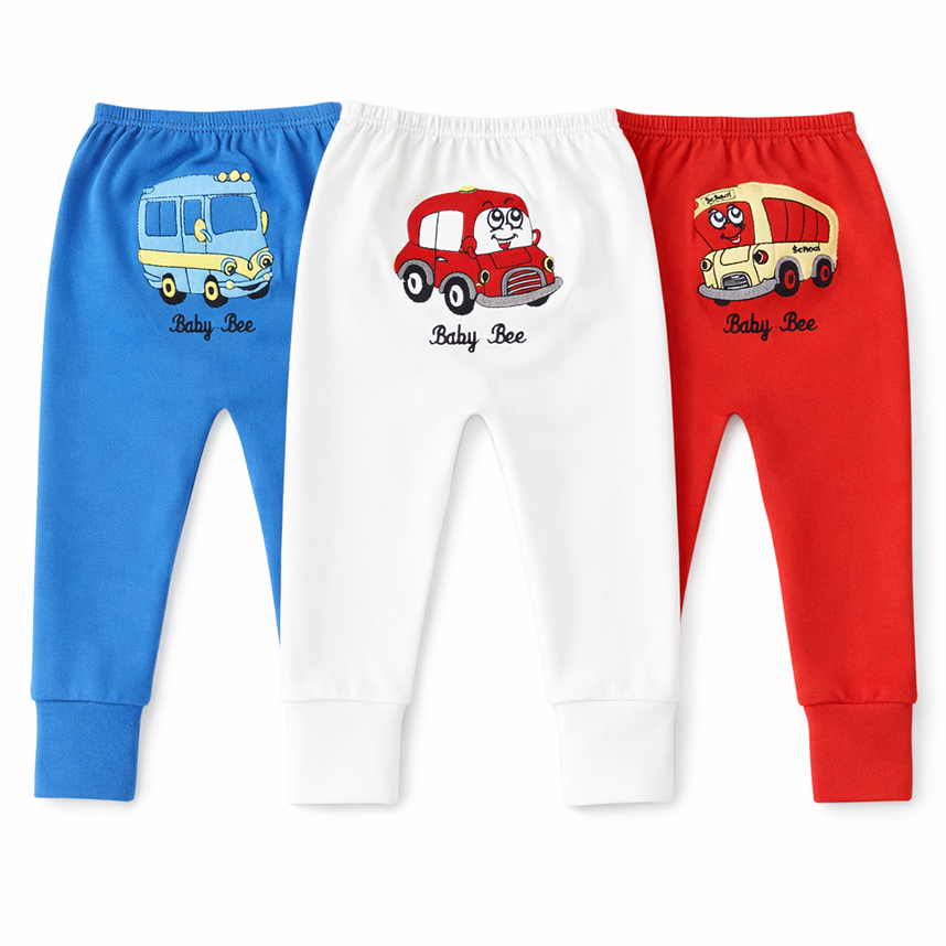 Mijão Bebê Baby Bee Estampado Menino 3 Peças