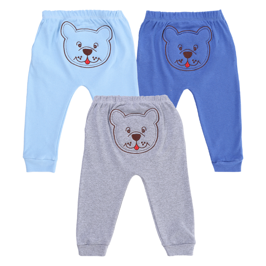 Mijão Bebê Baby Bee Estampado Bordado Urso 3 Peças Mijão Bebê Baby Bee Estampado Bordado Urso 3 Peças