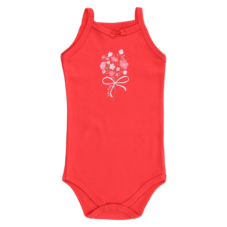 Kit Body Bebê Kiko Alcinha Estampa Floral 3 Peças Kit Body Bebê Kiko Alcinha Estampa Floral 3 Peças