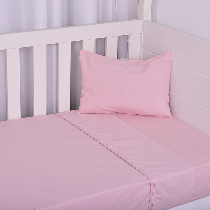 Jogo De Lençol De Berço Americano Minasrey Rosa 3 Peças Jogo De Lençol De Berço Americano Minasrey Rosa 3 Peças