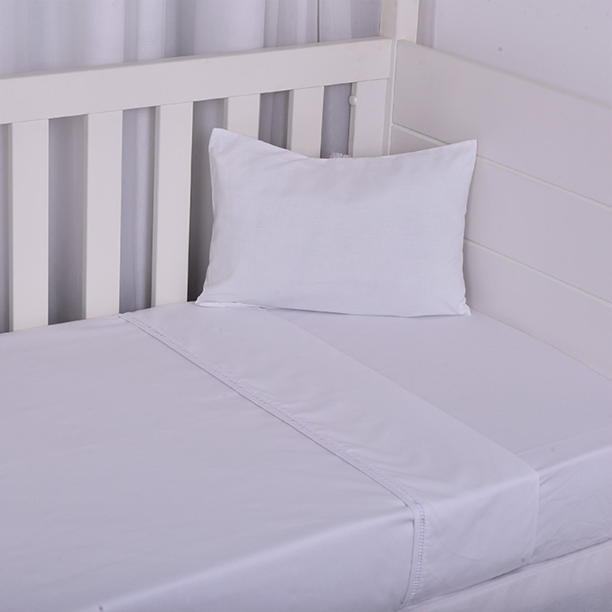 Lençol Para Berço Minasrey Loupiot Liso Branco 3 Peças Lençol Para Berço Minasrey Loupiot Liso Branco 3 Peças