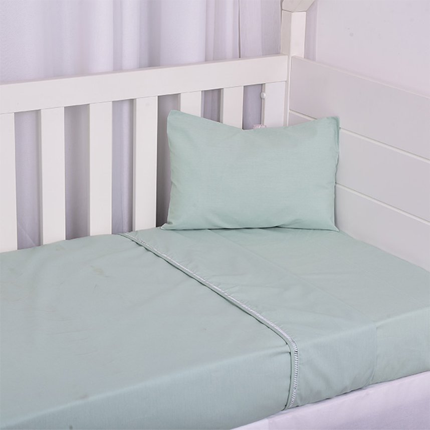 Jogo De Lençol De Berço Americano Minasrey Verde 3 Peças Jogo De Lençol De Berço Americano Minasrey Verde 3 Peças