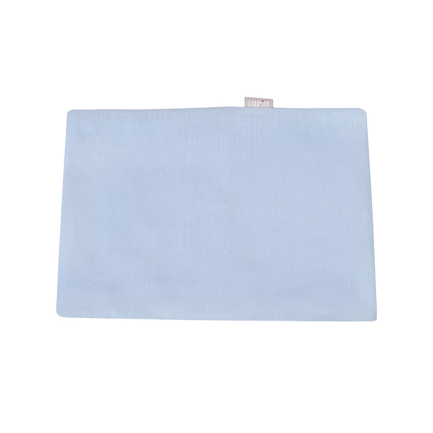 Fronha Bebê Minasrey Loupiot Lisa Azul Fronha Bebê Minasrey Loupiot Lisa Azul