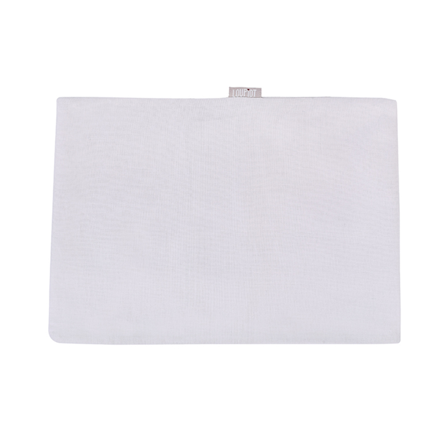 Fronha Bebê Minasrey Loupiot Lisa Cinza Fronha Bebê Minasrey Loupiot Lisa Cinza