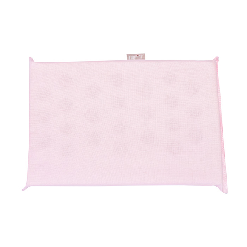 Travesseiro Bebê Minasrey Loupiot Liso Rosa Travesseiro Bebê Minasrey Loupiot Liso Rosa