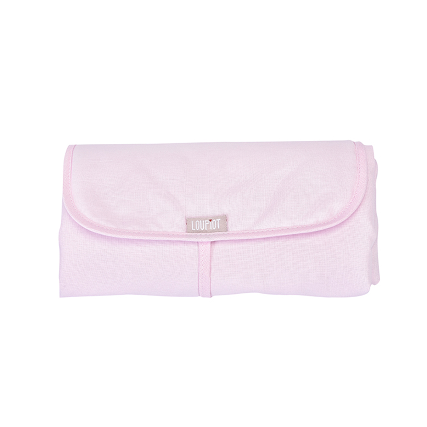 Trocador Para Bebê Minasrey Loupiot Liso Rosa Portátil Trocador Para Bebê Minasrey Loupiot Liso Rosa Portátil