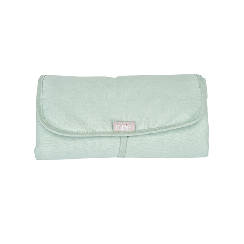 Trocador Para Bebê Minasrey Loupiot Liso Verde Portátil Trocador Para Bebê Minasrey Loupiot Liso Verde Portátil