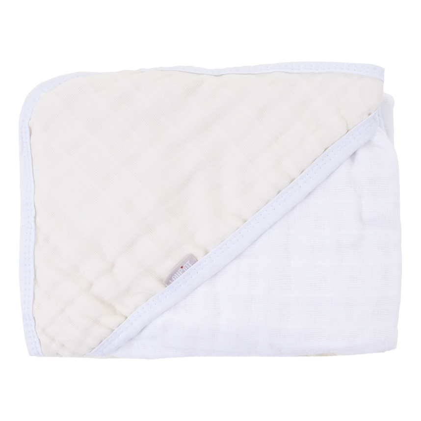 Toalhão Soft Bebê Com Capuz Minasrey Loupiot Bege