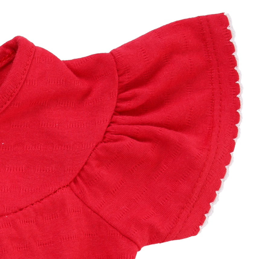 Macacão Curto Bebê Kiko Bordado Flor Em Malha Bubble Macacão Curto Bebê Kiko Bordado Flor Em Malha Bubble