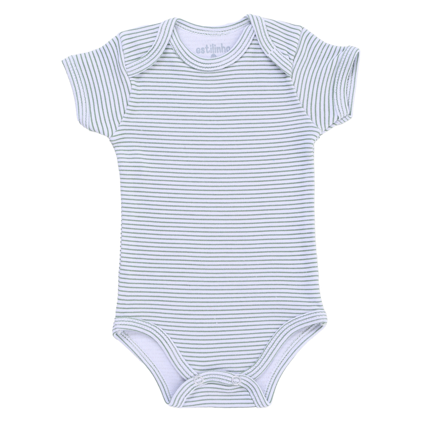 Kit Body Estilinho Manga Curta Estampa Dinossauro 3 Peças Kit Body Estilinho Manga Curta Estampa Dinossauro 3 Peças