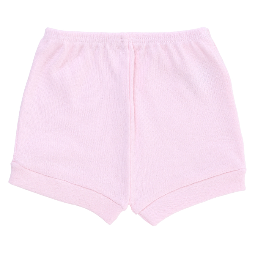 Kit Short Bebê Estilinho Estampa Poá E Flores 3 Peças Kit Short Bebê Estilinho Estampa Poá E Flores 3 Peças