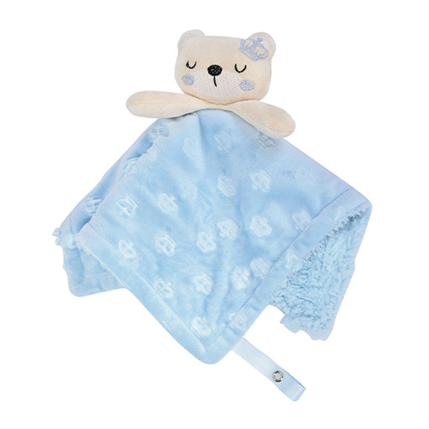 Naninha Reininho Classic Sherpa Ursinho Azul
