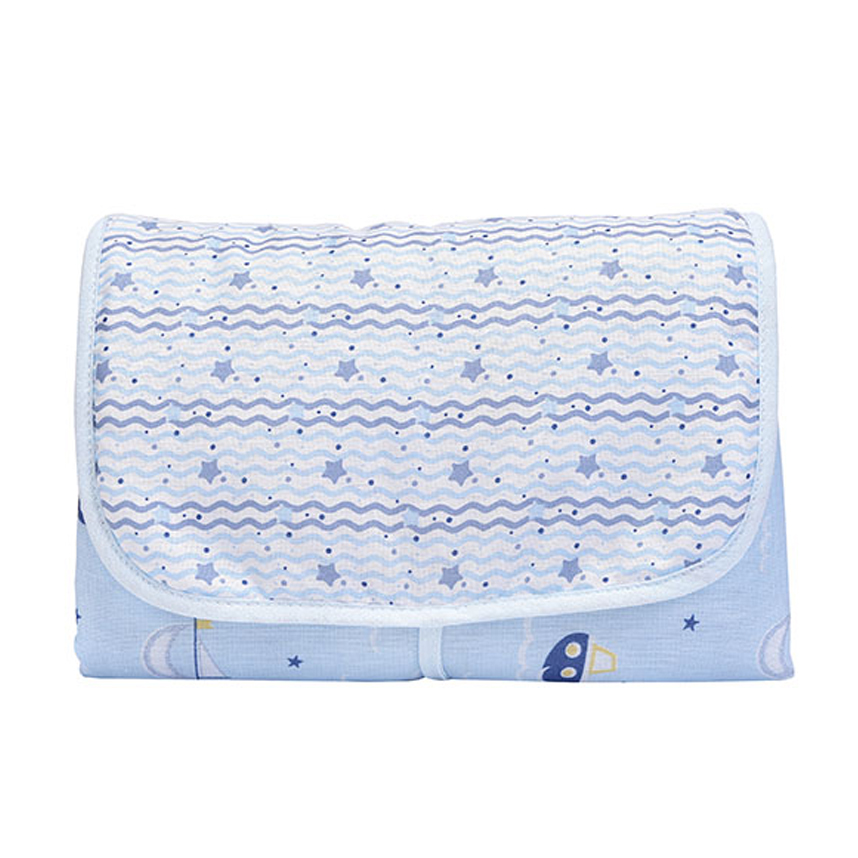 Trocador Portátil Bebê Cia Do Neném Estampa Barco