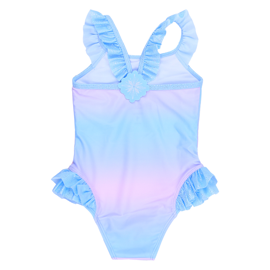 Maiô Bebê Cae Detalhe Babados Estampa Frozen Maiô Bebê Cae Detalhe Babados Estampa Frozen