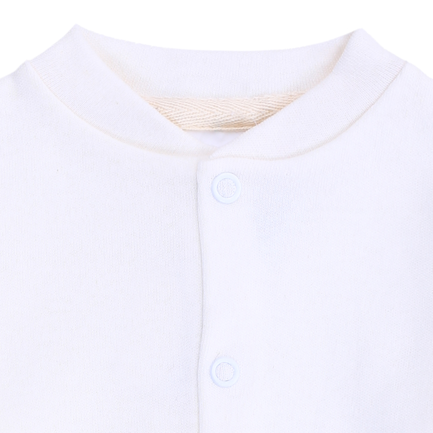 Macacão Longo Bebê Klub Kids Cachorrinho Em Suedine