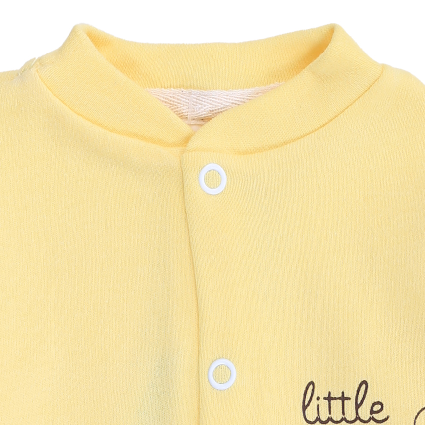 Macacão Longo Bebê Klub Kids Ovelha Em Suedine