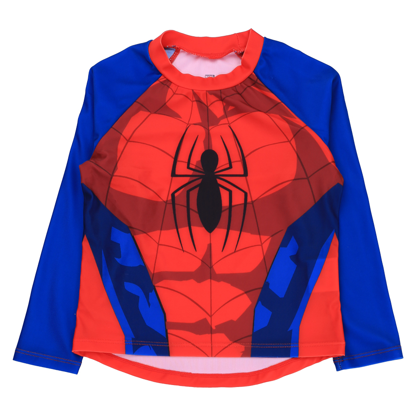Conjunto Infantil Cae Camiseta E Boxer Estampa Spider Man