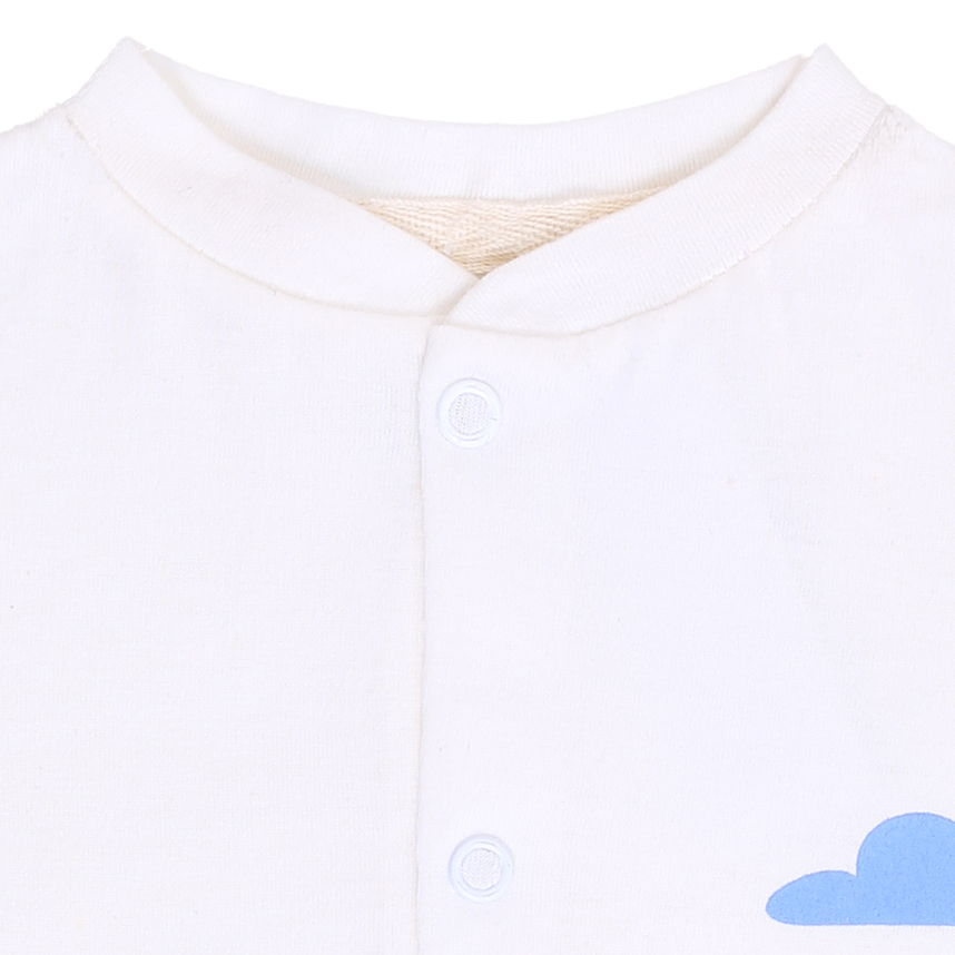 Macacão Curto Bebê Klub Kids Coelhinha Em Suedine Macacão Curto Bebê Klub Kids Coelhinha Em Suedine