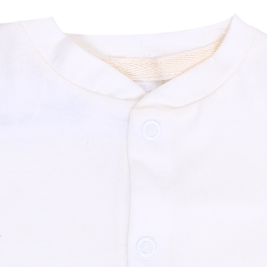 Macacão Curto Bebê Klub Kids Ursinhos Em Suedine Macacão Curto Bebê Klub Kids Ursinhos Em Suedine