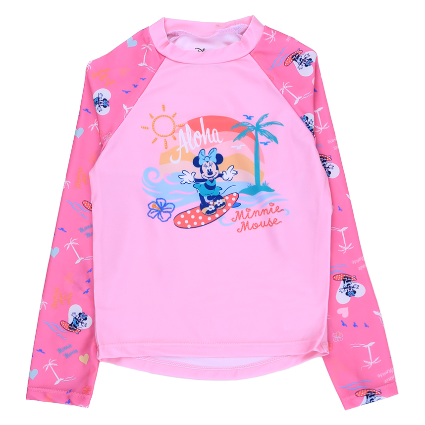 Conjunto Infantil Cae Cropped E Calcinha Estampa Minnie