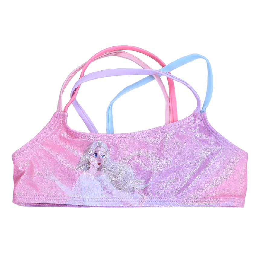 Conjunto Infantil Cae Blusa E Calcinha Estampa Sereia Ariel