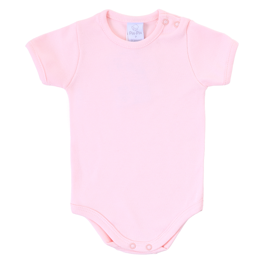 Banho De Sol Bebê Piu Piu Joaninha E Body Liso 2 Peças