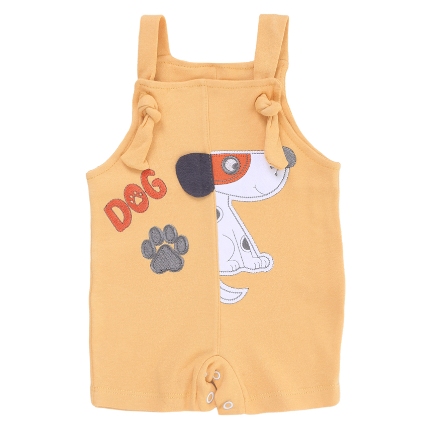 Macacão Curto Petutinha Bordado Dog E Body 2 Peças Macacão Curto Petutinha Bordado Dog E Body 2 Peças