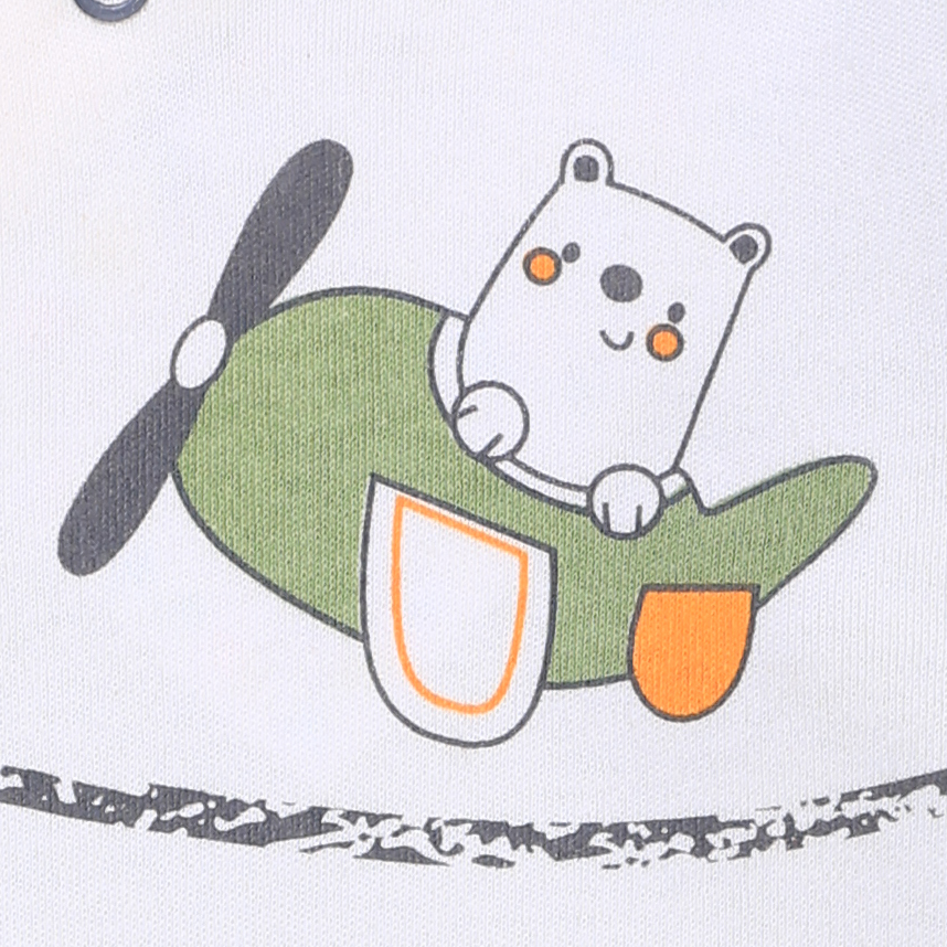 Macacão Longo Petutinha Bordado Urso Avião Macacão Longo Petutinha Bordado Urso Avião