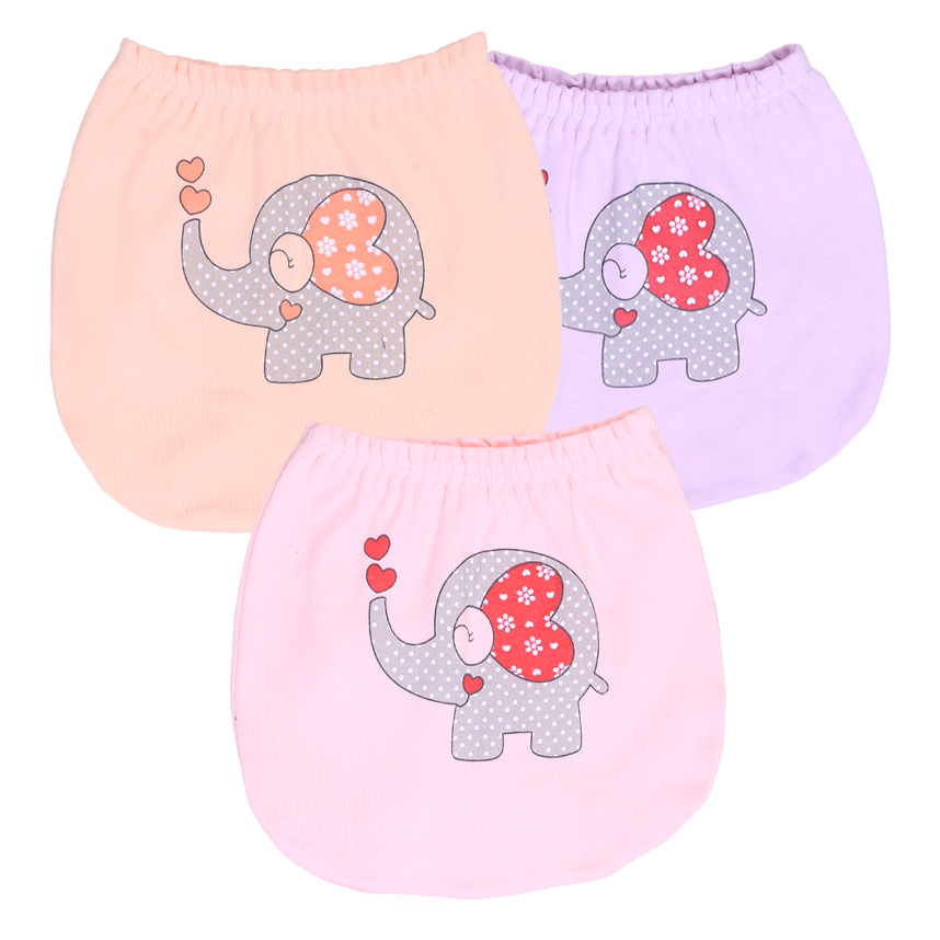 Tapa Fralda Petutinha Estampa Elefante E Glitter 3 Peças Tapa Fralda Petutinha Estampa Elefante E Glitter 3 Peças