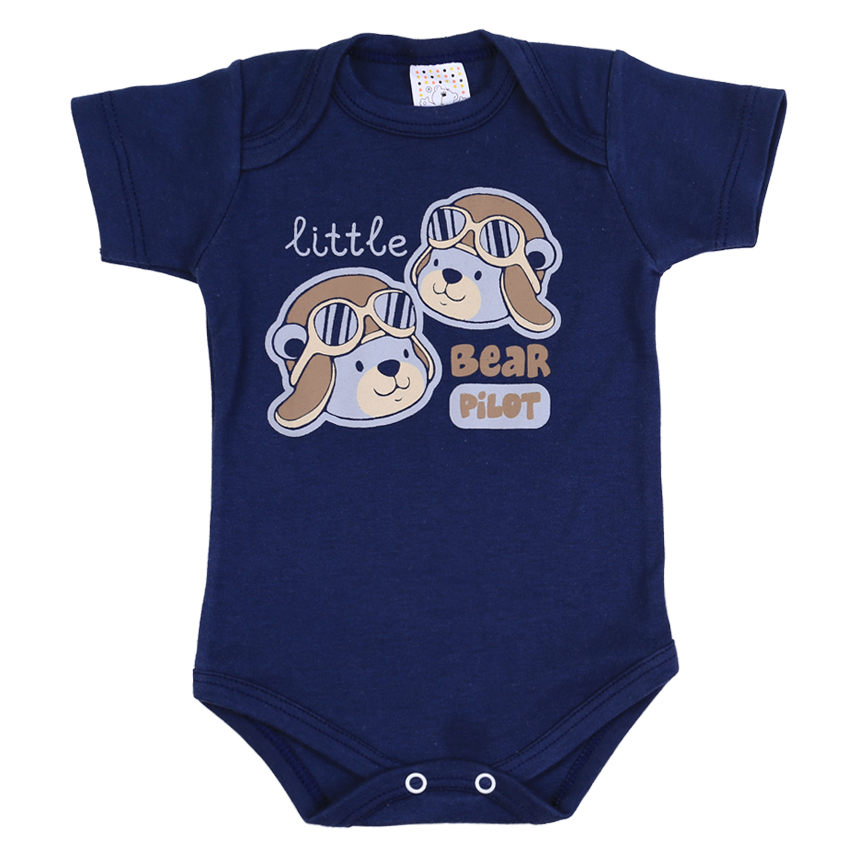 Conjunto Bebê Petutinha Body Urso E Tapa Fralda 3 Peças Conjunto Bebê Petutinha Body Urso E Tapa Fralda 3 Peças