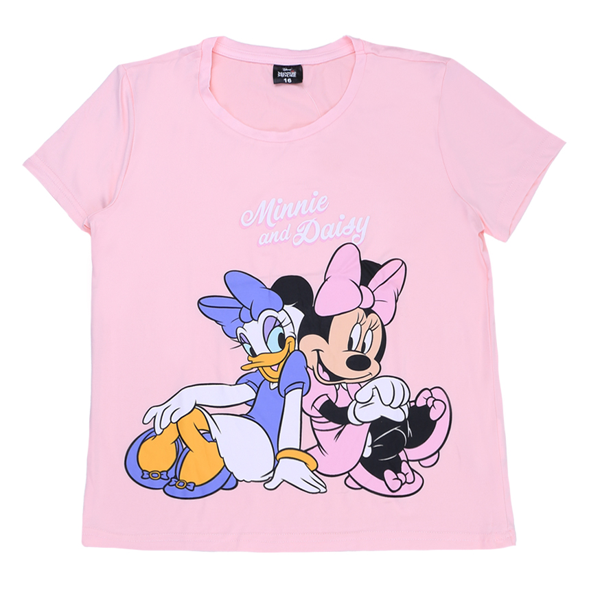 Pijama Curto Juvenil Cae Estampa Minnie E Margarida Pijama Curto Juvenil Cae Estampa Minnie E Margarida