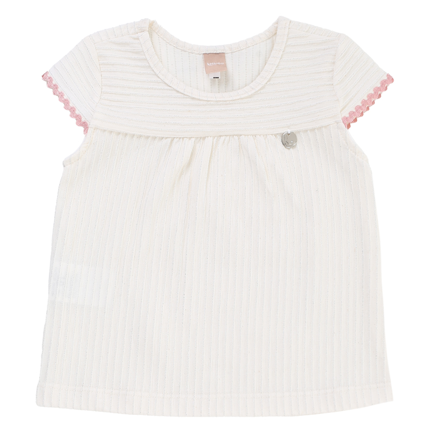 Conjunto Infantil Kookabu Blusa Alça Fio Lurex E Short Conjunto Infantil Kookabu Blusa Alça Fio Lurex E Short